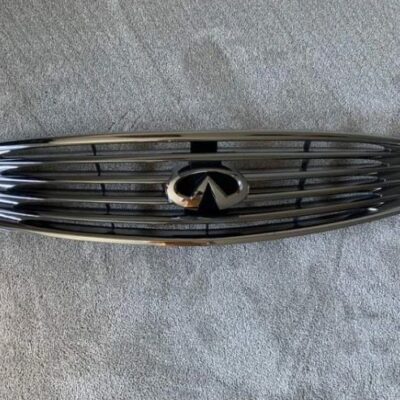 OEM 2008-2015 Infiniti G37 Q60 Coupe (2 Door) Chrome Grille & Emblem For Sale