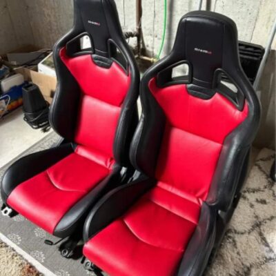 2018 NISSAN 370Z NISMO RECARO SEATS PAIR LEFT RIGHT OEM 2009-2020 OEM