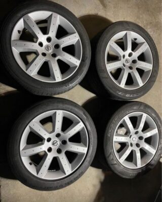 Nissan 350Z All Silver 17 inch OEM Wheel