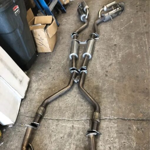 HKS Dual Hi-Power Titanium Tip Catback Exhaust