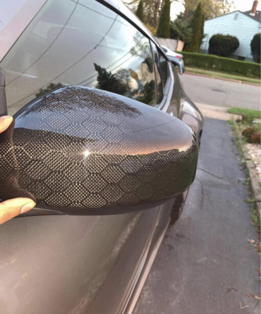 370Z carbon fiber mirror caps