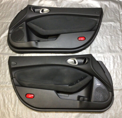 370z Coupe Black Suede Interior Door Panels